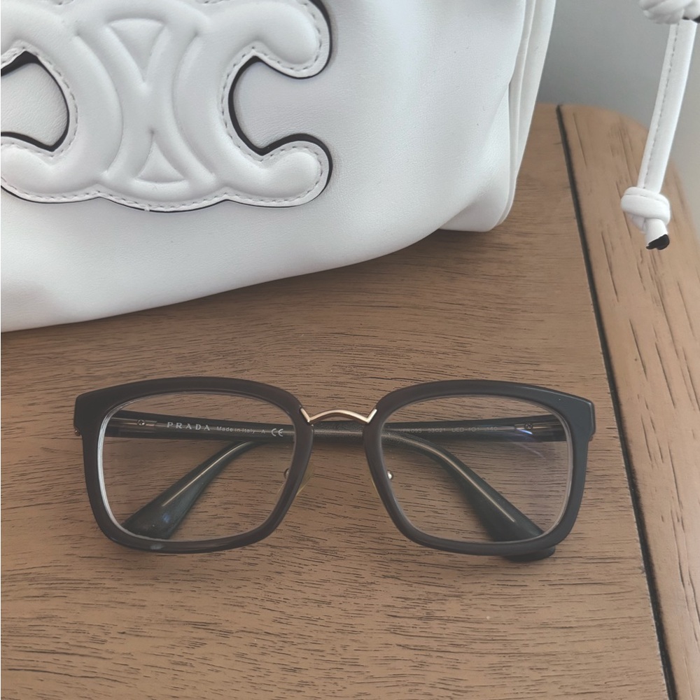 Prada brown eyeglasses